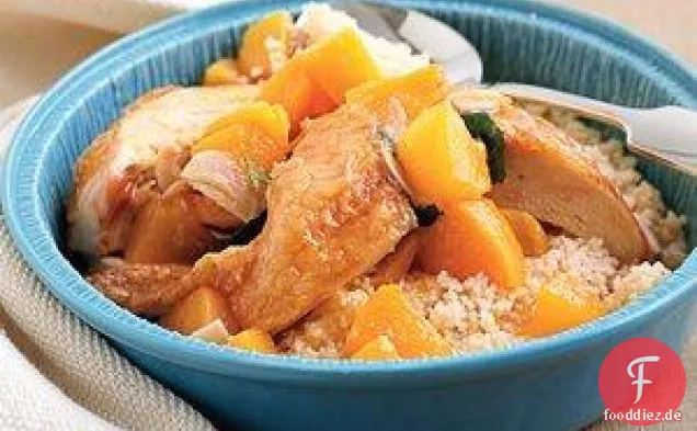 Schnelles marokkanisches Huhn