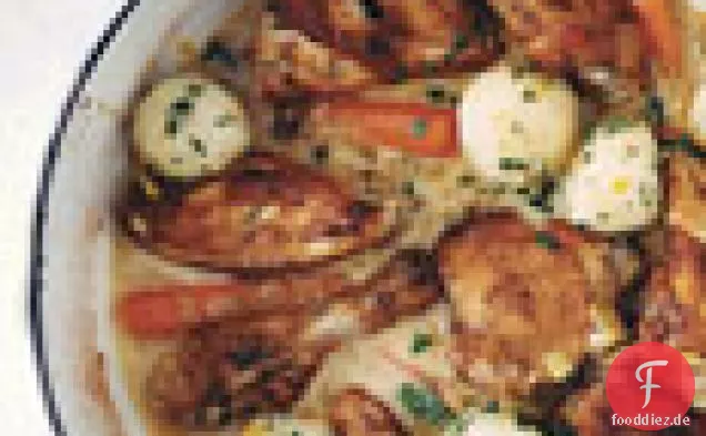 Hühnchen im Riesling