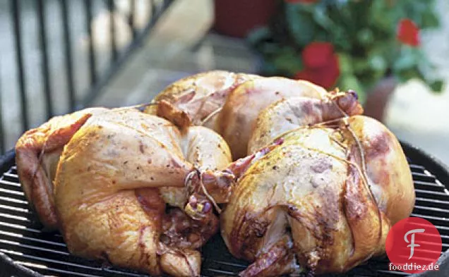 Geräucherte Zitronen-Chipotle-Hühner