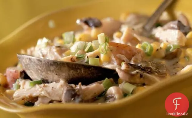 Mais-Hühnersuppe