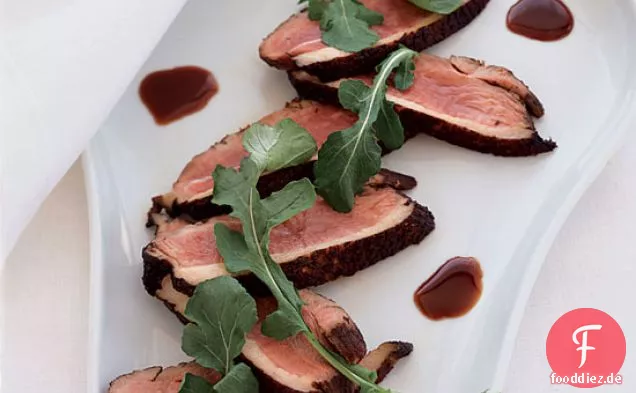 Gekühlte Ente mit Zinfandel-Sauce
