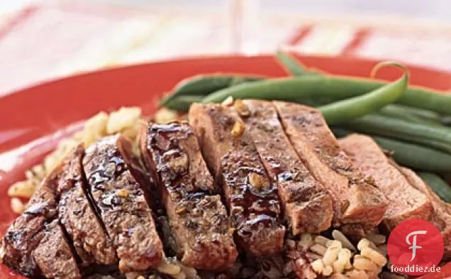 Gebratene Entenbrust mit Ruby Port Sauce