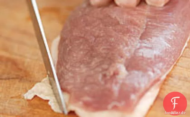 Gebratene Entenbrust mit Sherry, Honig & Thymiansauce