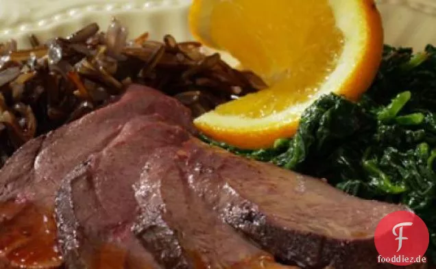Fünf Gewürz gebratene Entenbrust Rezept