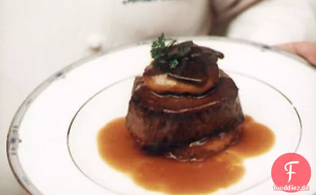 Rinderfilets mit Foie Gras und Trüffeln