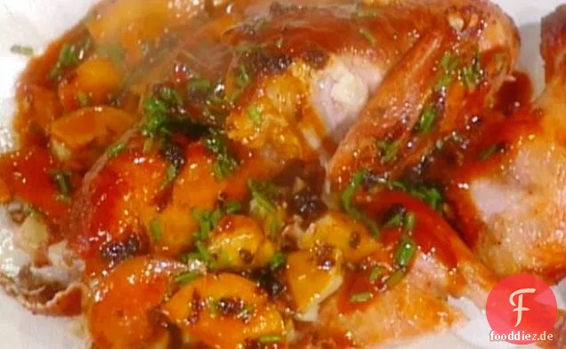 Rote Ente mit Äpfeln: Germano alle Mele