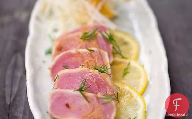 Thunfisch Tataki aka gebratener Thunfisch