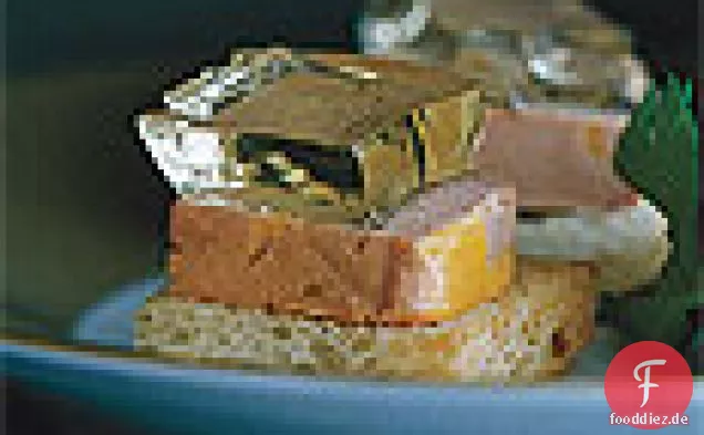 Foie Gras Toast mit Sauternes Geleé
