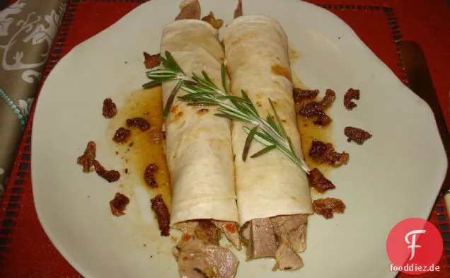 Burritos mit kalifornischer Ente