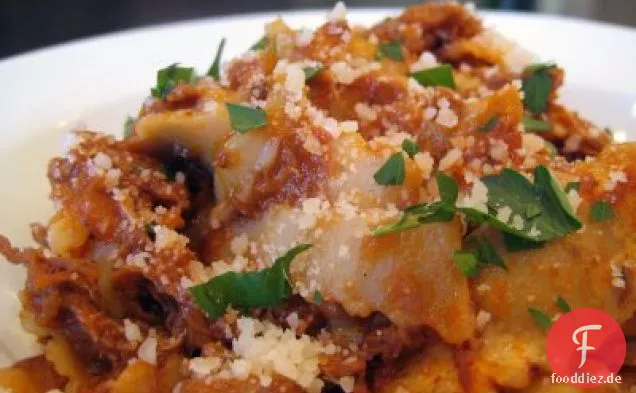 Pappardelle mit Entenragu