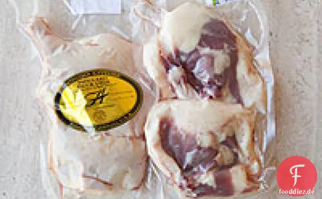 Einfaches Entenconfit