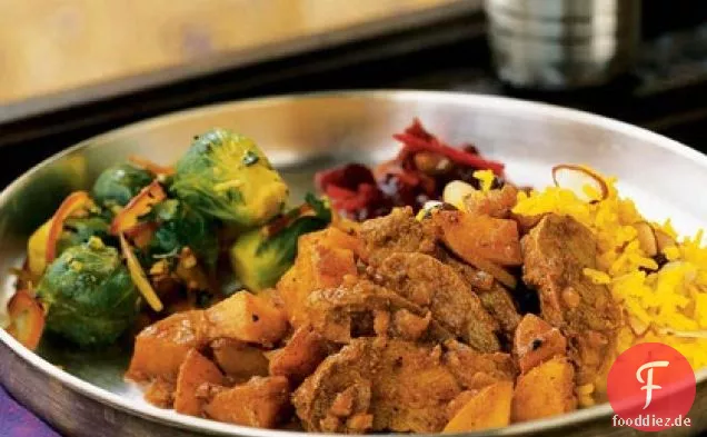 Goan Ente Vindaloo in heiß-saurer Cayennepfeffersauce