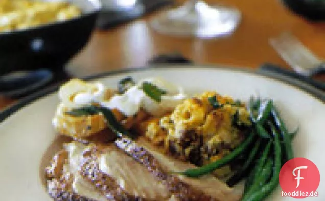 Mole-Spiced Gebratener Truthahn