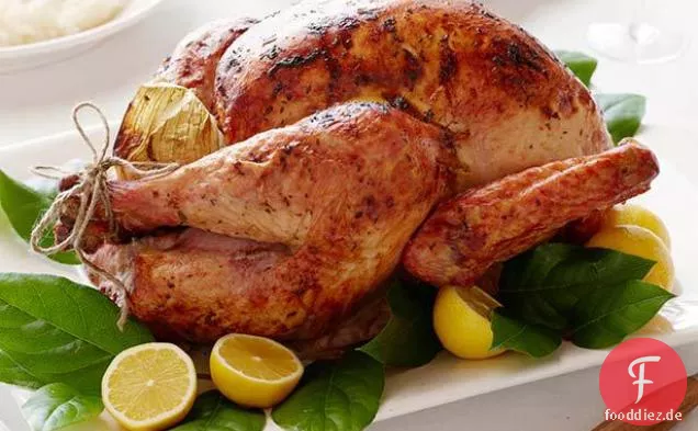 Perfekt gebratener Truthahn