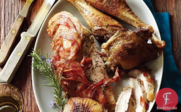Heritage Türkei mit knusprigen Pancetta und Rosmarin