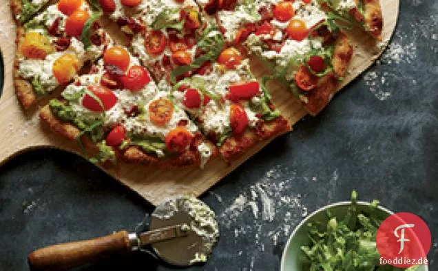 Gewürzter Pfeffer Truthahn mit portugiesischen Tomaten