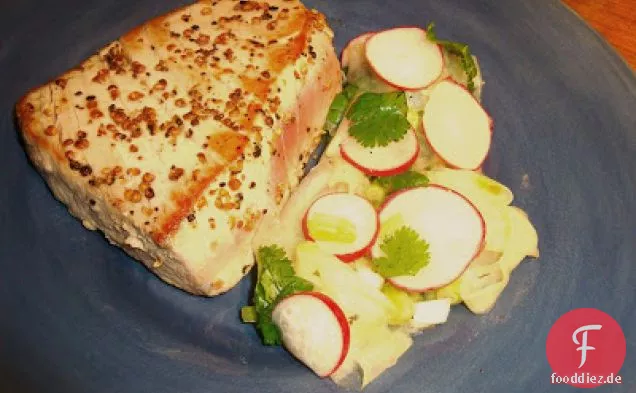Thunfisch Mit Asiatischem Krautsalat