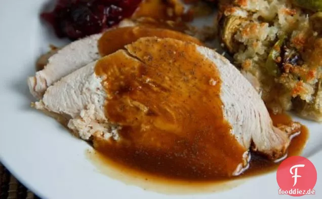 Gebratene Putenbrust mit Ahorn und Chipotle