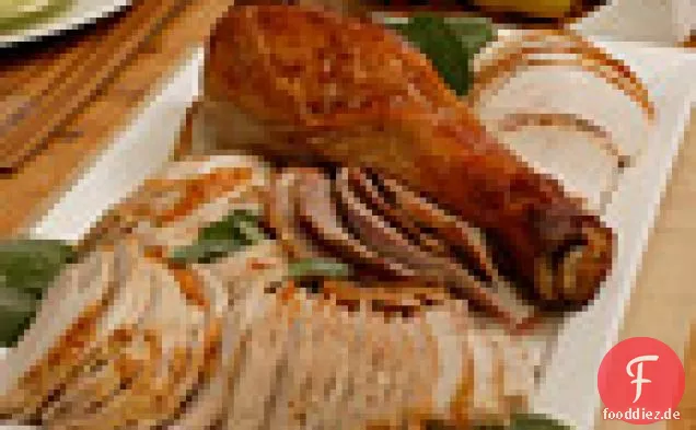 Dekonstruierte Urlaub Türkei mit Salbei Soße