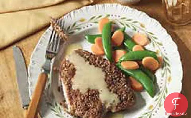 Dijon-Pecan Putenschnitzel