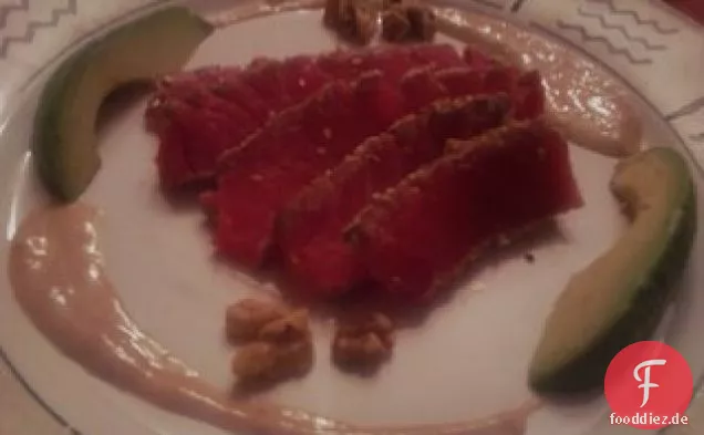 Gebratener Ahi-Thunfisch