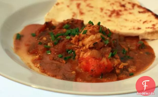 South o' die Grenze Garnelen Masala
