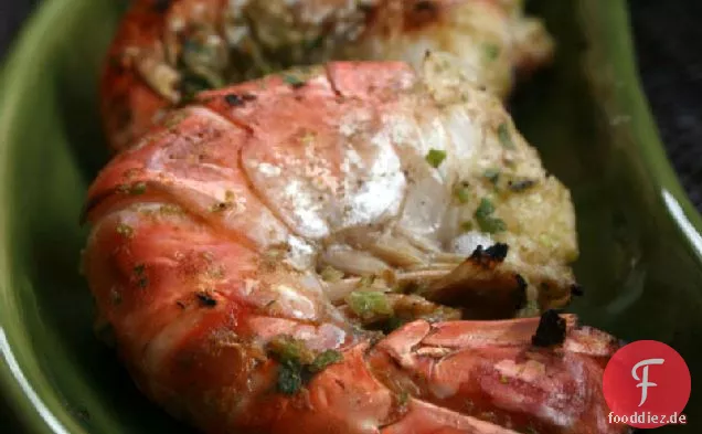 Camarao Grelhado Piri Piri (gegrillte Garnelen mit Paprika)
