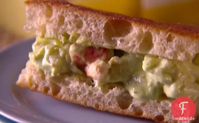 Focaccia Hummerbrötchen