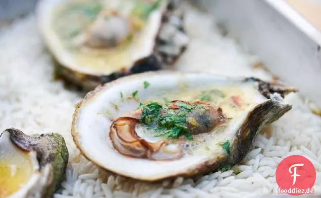 Gegrillte Austern