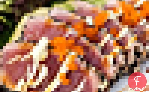 Thunfisch mit Sesamkruste in der Pfanne