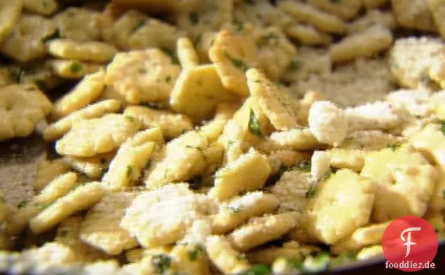 Parmesan Austern Cracker