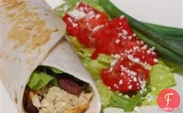 Zingy-Pesto-Thunfisch Wrap