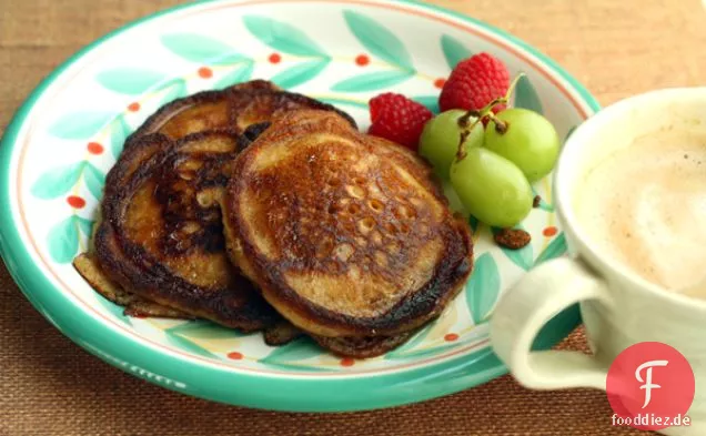 Zimt-Polenta-Pfannkuchen