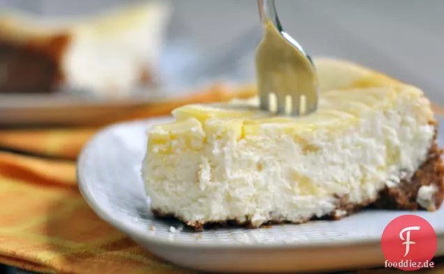 Marmorierter Zitronen-Käsekuchen