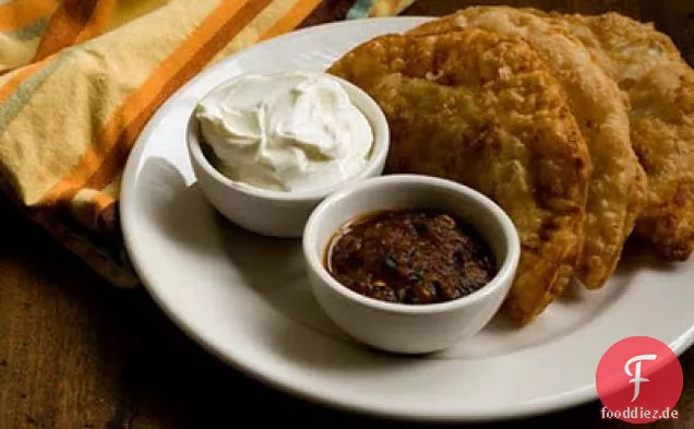 Tex-Mex gebratene Kuchen