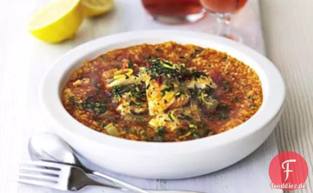 Fischeintopf nach sizilianischer Art