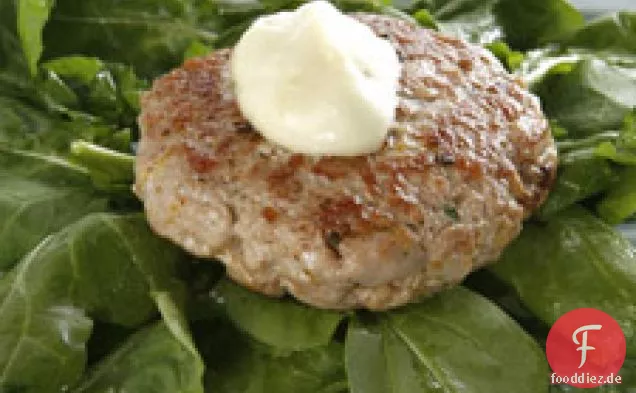 Thunfisch-Burger Mit Wasabi-Mayonnaise