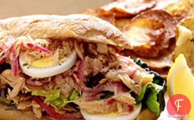 Thunfisch Nicoise Sandwiches
