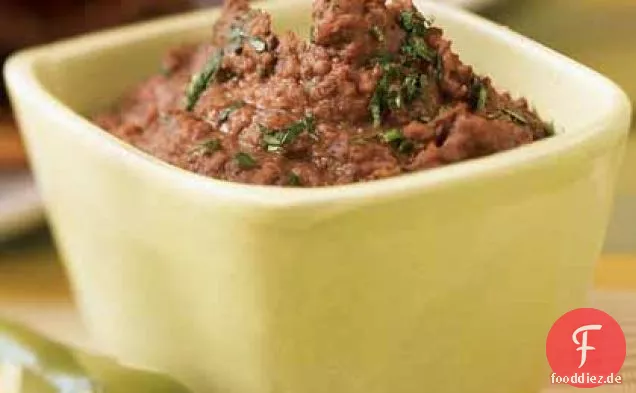 Karamellisierte schwarze Bohnen