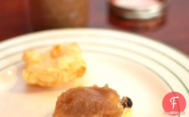 Birnen-Rhabarber-Butter