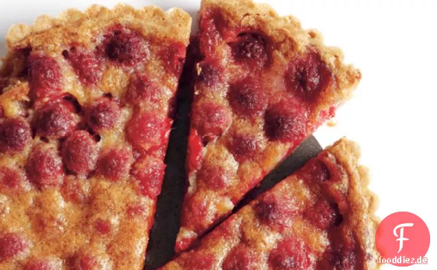 Braune Butter Himbeertarte