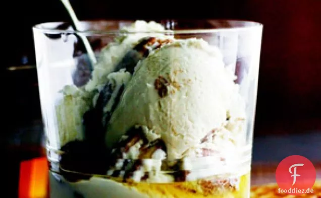 Bourbon Butter Pekannuss Gelato