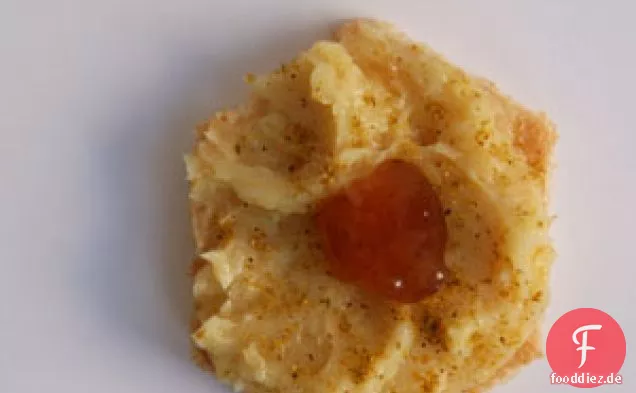 Canapés mit Chutney-Butter