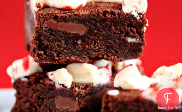 Pfefferminz Brownies