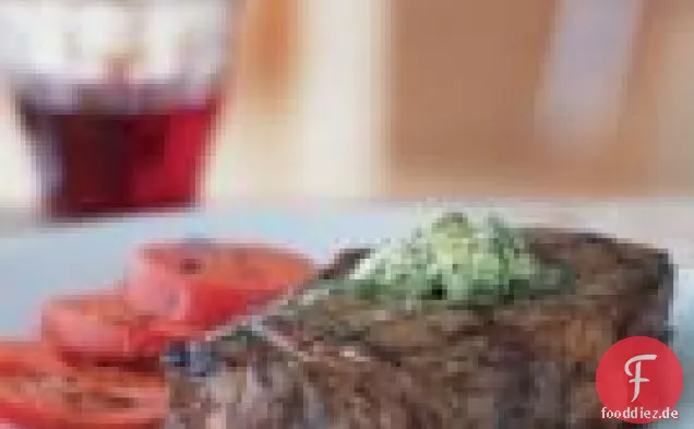 Steaks mit Kräuterbutter