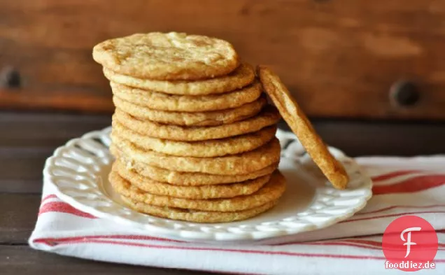 Zimt Crinkle Cookies
