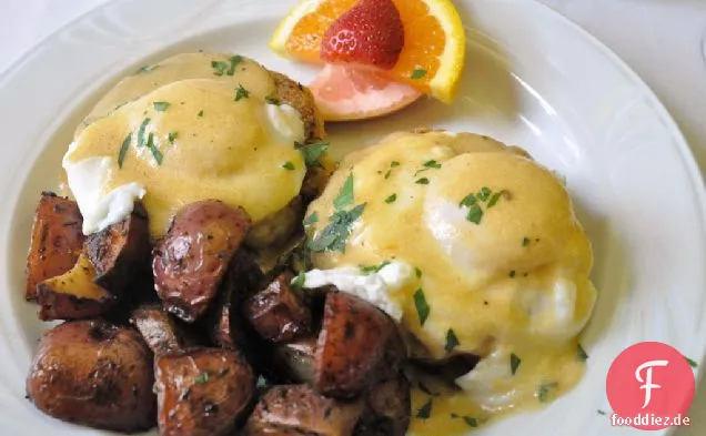 Meeresfrüchte Eggs Benedict Rezept