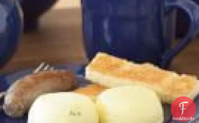 Ricotta-Eier mit Basilikum