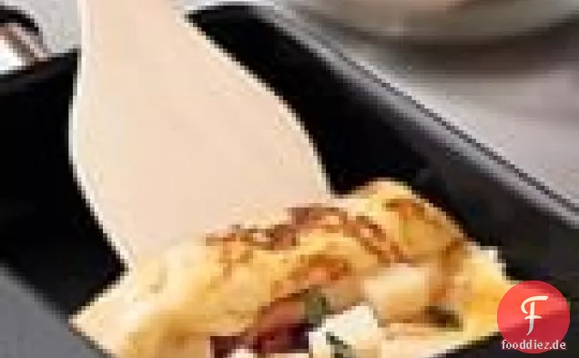 Fontina und Prosciutto Omelett