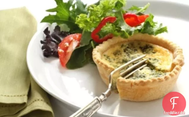 Low-Carb Veggie und Cheddar Mini-Quiches